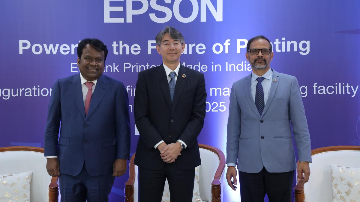 Epson opens India’s first ink tank printer factory in Chennai